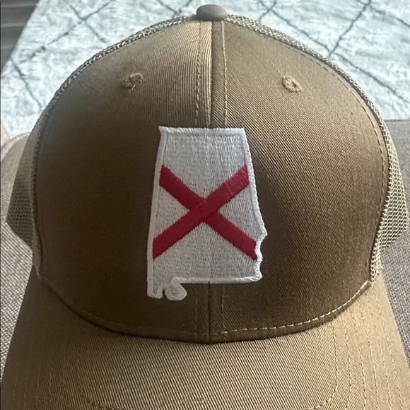 OTTO Alabama Flag Tan Cap - Picture 5 of 5